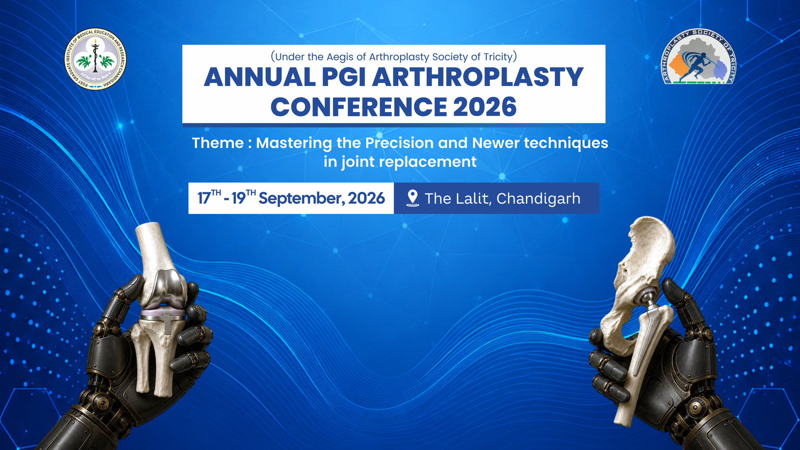 2nd PGI ARTHROPLASTY COURSE Resources at your glance